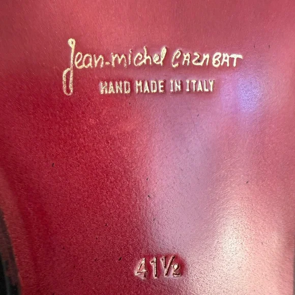 New Jean Michel Caznbat Brown Suede Men's Shoes (desert boots).
